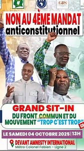 🔥🇨🇮 Révolte populaire en marche : Le peuple dit NON à un 4e mandat ! #Ouattara #AlassaneOuattara #Gbagbo #cotedivoire #Nonaun4Mandat #Afrique Abonnez-vous et partagez la vidéo 🙏 | Magasin D'info