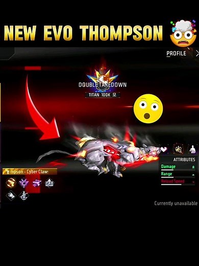 🤯 Upcoming Evo Thompson 2.0 ☠: Free Fire's Most Legendary Gun Skin Revealed 🔥 #shorts