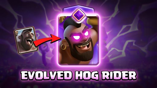 Evolved hog rider | Clash Royale