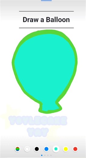 Drawing balloony in an app!#bfdi (rip his legs)