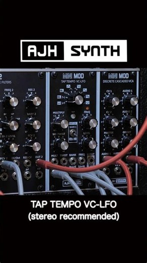 Stereo Modulation w/ TAP TEMPO VC-LFO & GEMINI 2412 #eurorack