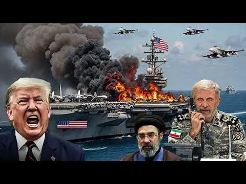 Agahenge karanze Iran na America bararasanye bikomeye,america irashe ibyambu bya Iran,nayo irasubiza