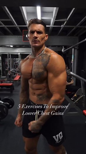 699K views · 17K reactions | Improve your lower chest gain with this...