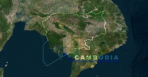 Cambodia World Map
