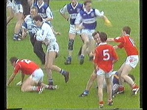 Louth vs. Laois GAA Football Brawl 1991
