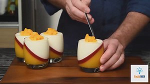 Delight in This Smooth Mango Cream Dessert!