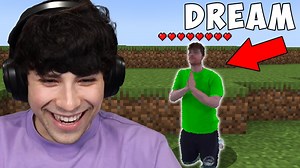 Minecraft, But My Friend Is A Human... I added my friend into Minecraft through some coding magic! He had to be by my side while we beat the game and I had to protect him from everything in the Minecraft world. This was crazy fun... | Dream Craft
