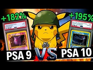 PSA 9 vs. PSA 10 — The BATTLE of Pokemon Card Prices! (Market UPDATE)