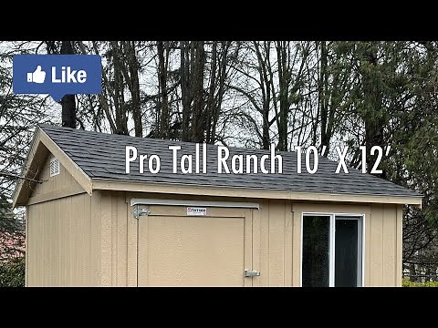 Tuff Shed: Installing a Pro Tall Ranch 10' x 12'