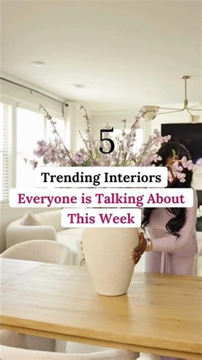 Trends you should not MISS! #interiortrends #interiordesigntips #interior