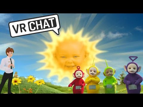 2Pish travels to the Realm of Teletubbies...[VRChat]