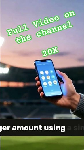 20 X Sports Betting strategy