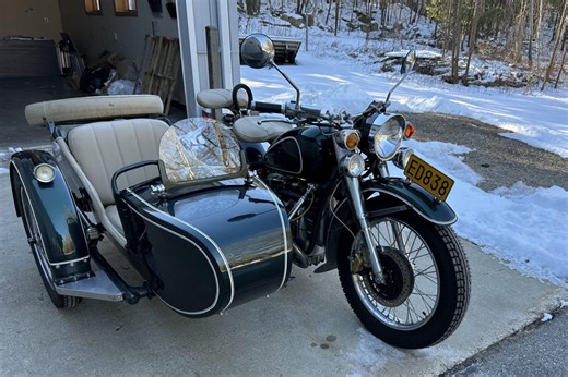 No Reserve: 1972 Chang Jiang CJ750 w/Sidecar