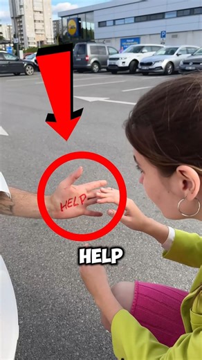 Why Was There a “HELP” Hand in This Car Trunk? 😳✋ #shorts