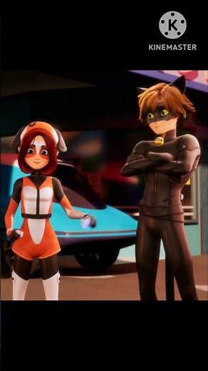 The Voice Actors of Cat Noir and Miss hound in Miraculous Ladybug #miraculousladybug #catnoir
