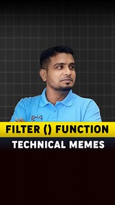 The filter() function in Python is used to construct an iterator from elements of an iterable (like lists, tuples, etc.) for which a function returns true. This is useful for filtering out elements based on some criteria. Syntax - > filter(function, iterable) function: A function that tests each element of the iterable and returns True if the element should be included in the result, or False otherwise. iterable: The iterable (e.g., list, tuple, etc.) whose elements are to be filtered. Key Point