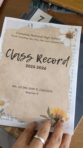 DIY Class Record Cutiee❤️🥰 #classrecord #maestralife #highlighteveryone | Jane Bruce Caguioa