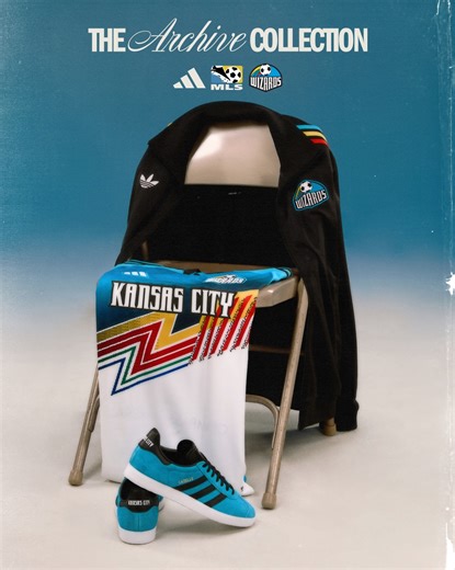 The iconic Wizards reimagined 🧙🌈 Introducing the adidas x MLS Archive Collection. Available now at SportingStyle.com or https://www.mlsstore.com/sporting-kansas-city/t-25907030 z-9203271-3124997144?_s=bm-SportingKansasCity-SPKC-MLS_ArchiveCollection-Facebook-071624 | Sporting Kansas City