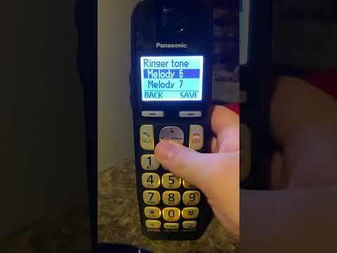 ￼Panasonic cordless phone model number KX-TGEA40B