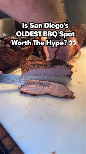 Vince - SoCal Foodie on Instagram: "San Diego’s OLDEST BBQ spot?! Since 1947?! You already KNOW we had to pull up for this one 🔥🍖🚨 What’s up, Munchers?! We’re throwin’ it all the way back at The Barbecue Pit, the oldest BBQ spot in San Diego! Smoking meats since 1947! 💨🍖 This legendary family-run spot has TWO locations: one in Fletcher Hills and one in National City, so wherever you’re at in SD, you’re never too far from BBQ greatness. Here’s everything we feasted on (and yes, we needed a n