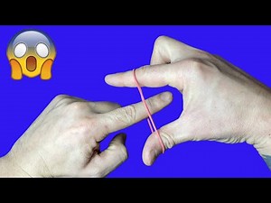 This Rubber Band Trick Will Make You the King of the Party | Tutorial Best Rubber Band Magic🪄🎩🤣