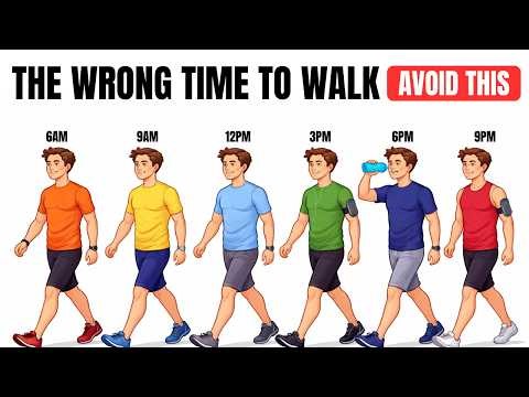 Why Walking at Different Times Affects Your Body Differently