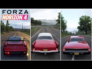 Forza Horizon 4 | Ferrari 599XX Evo | Plymouth Fury | 67' Chevy Chevelle Gameplay