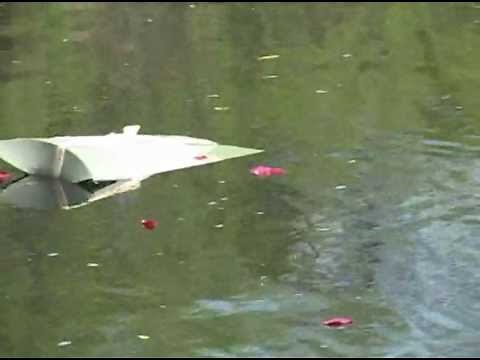 Bio urn shown in a water burial ceremony... it is a biodegradable cremation urn