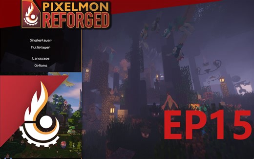 半糖 我的世界【神奇宝贝日常】EP15 神奇宝贝刷怪笼都被我玩坏了 The Pixelmon Modpack 整合包系列生存