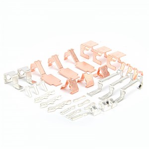 [Hot Item] Custom Copper Steel Straight Blade Power Electrical Plug Connectors Punching Parts Stamping Pressing Parts