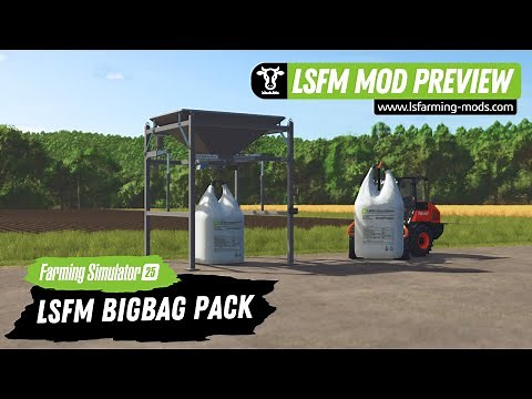 LS25 Mod Presentation - LSFM BigBag Pack