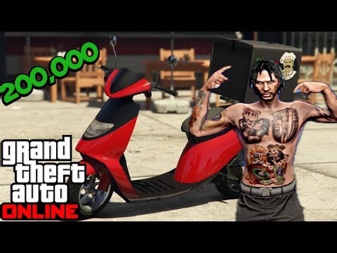 TROLLING on a SCOOTER WENT TERRIBLY WRONG IN GTA ONLINE!!!