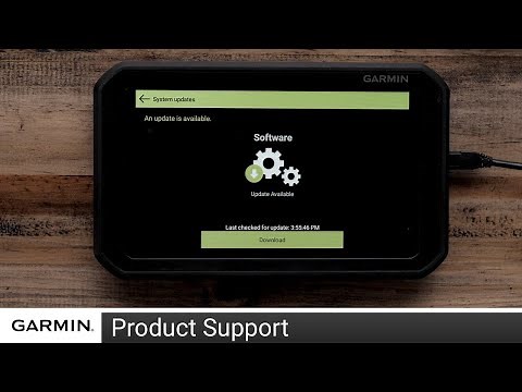 Support: Wi-Fi® Updates on a Garmin Catalyst™