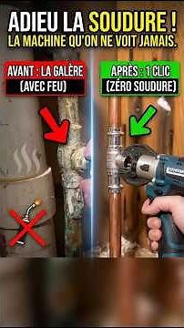 Cette machine remplace le chalumeau… et c’est beaucoup plus simple 🔥❌