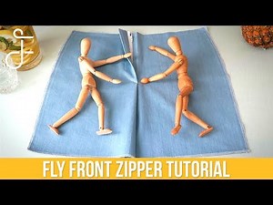 How to Insert Fly Front Zippers!