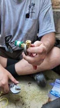 High Pressure Switch Install without Removing Refrigerant