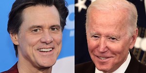 Jim Carrey stunned by conspiracy theory that he is on of the actors playing Biden