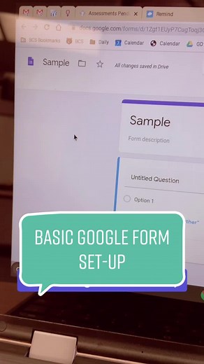 Google Form Set-Up Tips for Teachers