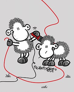 Keine Panik. Wir scheren hier nichts weg, was Du liebst. Wir machen nur Platz für noch mehr Herz ♥️, noch mehr Schaf 🐑 und noch mehr Wow 🤩 …. Lass uns mal weiter spinnen 😉. sheepworld – Geschenke mit Herz ♥️ | sheepworld