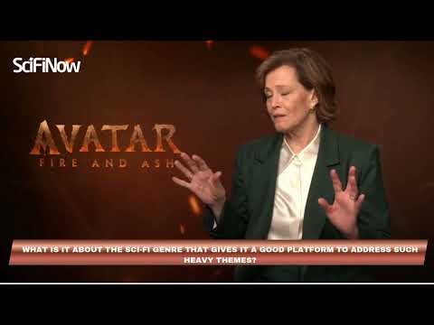 Sigourney Weaver talks Avatar: Fire & Ash, Chappie and sci-fi