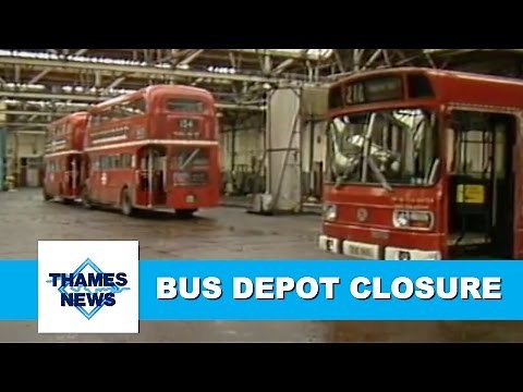 London Bus Depot Closure | Muswell Hill Garage | London Bus | TN-90-050-046