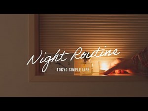 SUB)【Tokyo Simple Life】Night routine after work / Living with partner