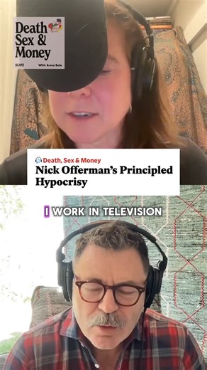 In the new movie Sovereign, actor Nick Offerman plays an extremist who doesn’t believe in the legitimacy of the federal government. In real life, Nick comes from a small-town political family. His father is the mayor of Minooka, Illinois, and his uncle is on the village board. ⁠ ⁠ In this episode of @deathsexmoney, host @annasalepics talks with Nick about how he chooses roles, the ways in which he’s different from his family, his love of teaching woodworking (as well as his new book Little Woodc