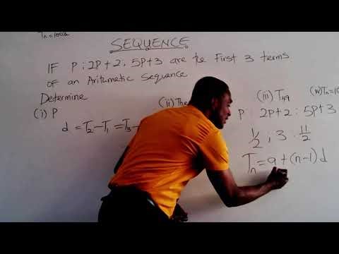 GRADE 12 ARITHMETIC SEQUENCE #maths #foryou #shorts #subscribe #algebra #sequence #fyp