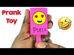 How to make Prank Toy with Matchbox | Paper Funny Toy