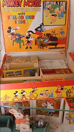 Vintage 1930s Mickey Mouse Toys #disney #mickeymouse #vintagedisney #disneytoys