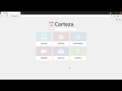 Corteza – Basic Overview. Set up the demo.