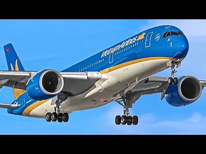✈️ 80 CLOSE UP TAKEOFFS & LANDINGS 🇻🇳 Ho Chi Minh City Tan Son Nhat Airport Plane Spotting VIETNAM