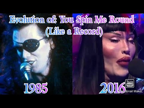 Evolution of You Spin Me Round (Like a Record) Performances [1984-2016]