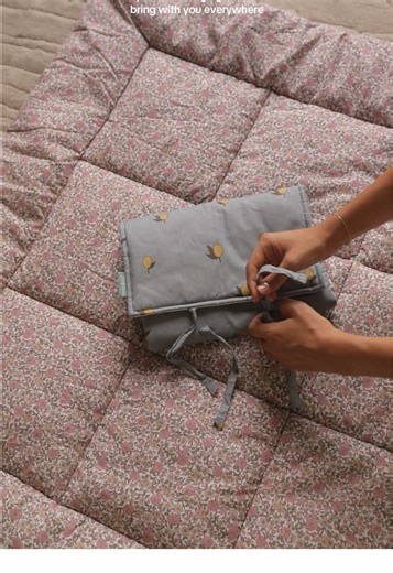 Colima Print Changing Mat for On-the-Go Parents